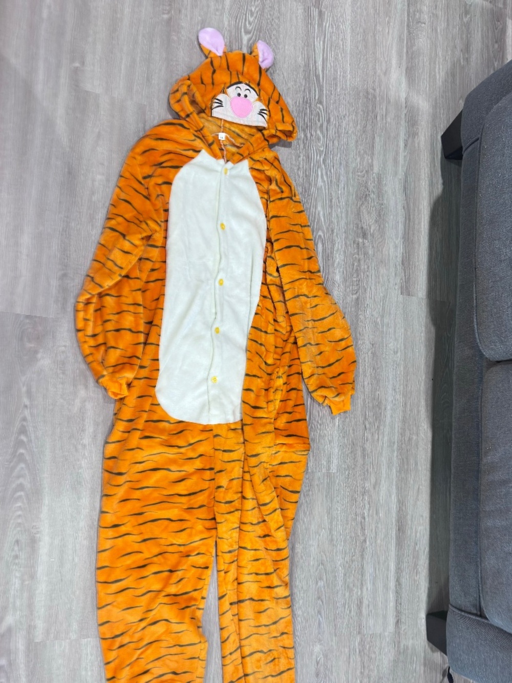 Tigger from Winnie the Pooh Adult Onesie Costume XL
